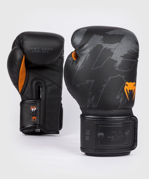 Venum bokshandschoenen s47 zwart/oranje