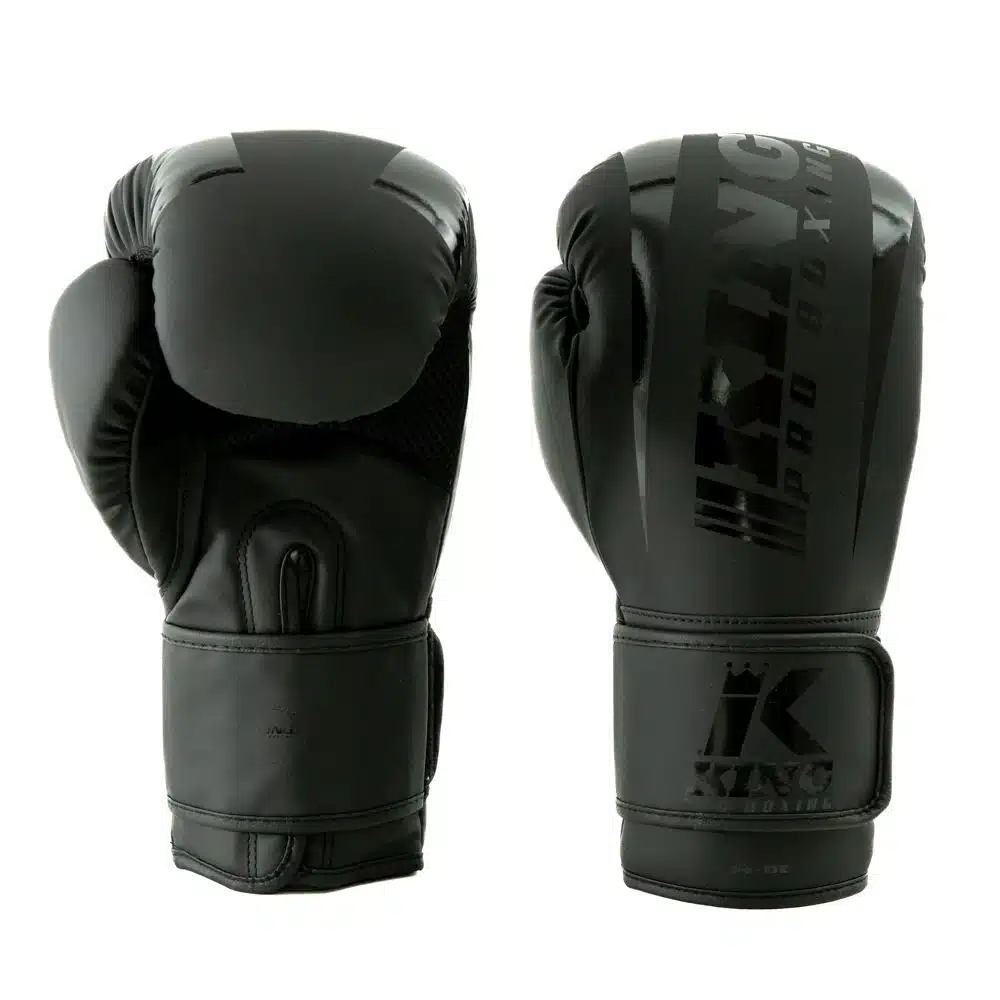 King bokshandschoenen revo 4 zwart