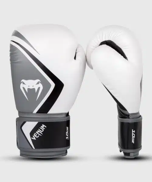 Venum bokshandschoenen contender wit/grijs