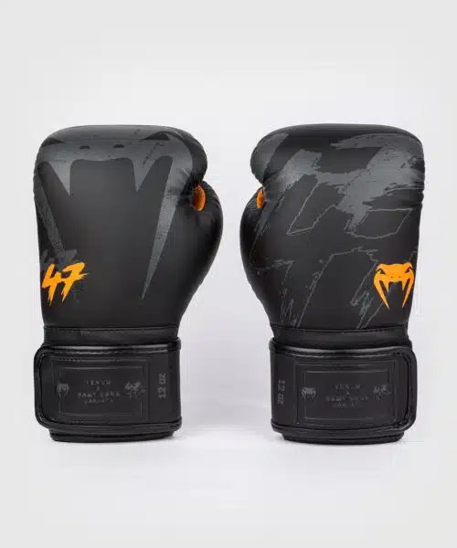 Venum bokshandschoenen s47 zwart/oranje