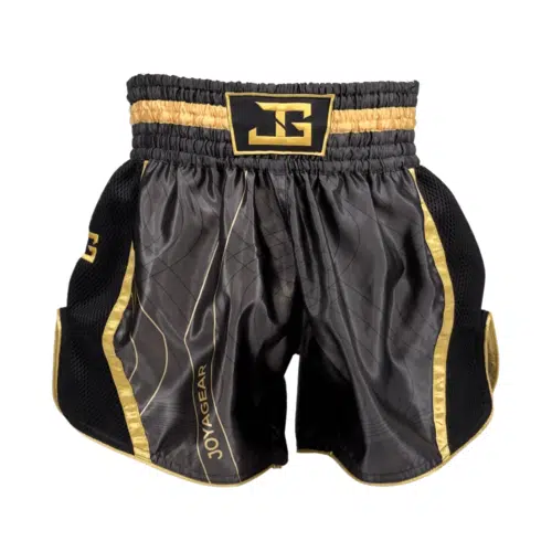 Joya gear kickboksbroek essential zwart/goud