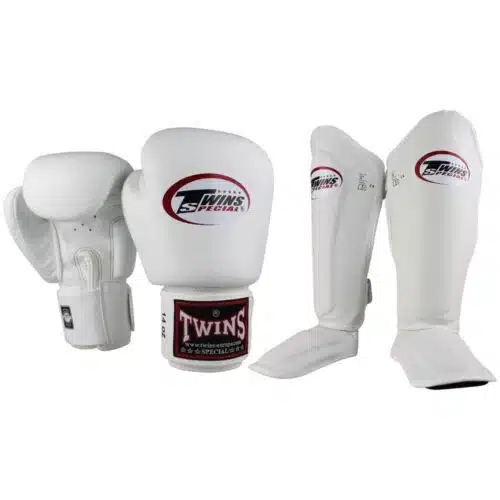 Twins kickboks set bgvl 3 white