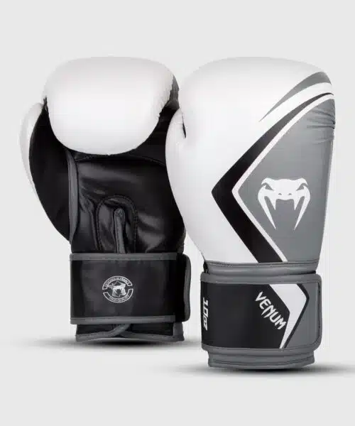 Venum bokshandschoenen contender wit/grijs