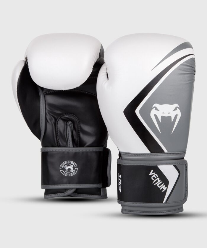 Venum bokshandschoenen contender wit/grijs
