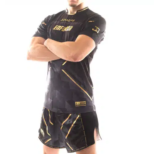 Enfusion trilogy shirt zwart/goud