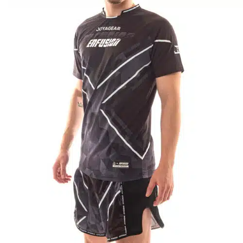 Enfusion trilogy shirt zwart/wit