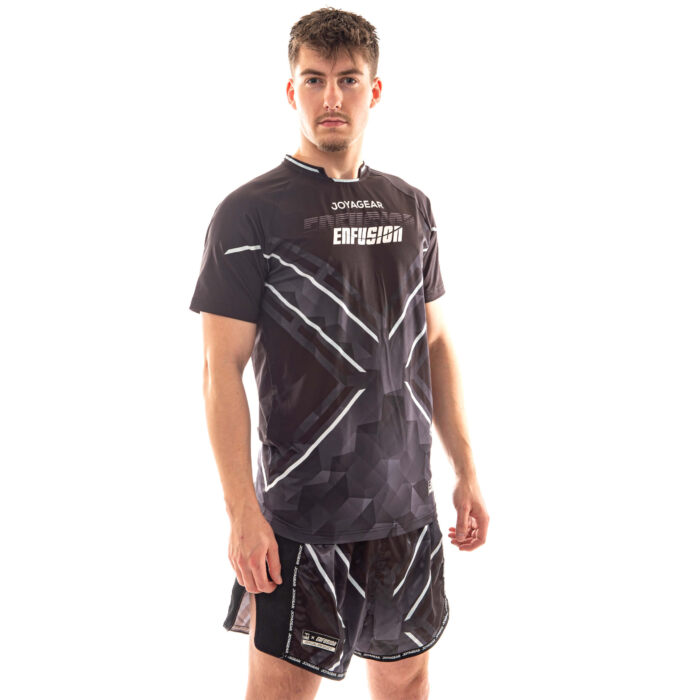 Enfusion trilogy shirt zwart/wit