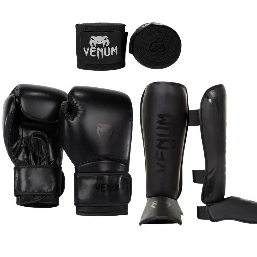 Venum kickboks set contender 1.5 black