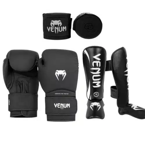 Venum kickboks set contender 1.5 blackwhite