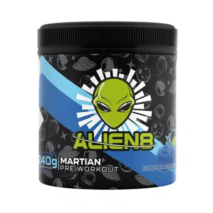 Alien8 Martian pre workout Blue Raspberry