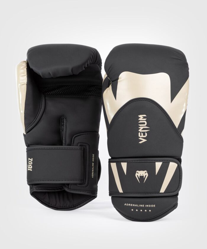 Venum bokshandschoenen challenger 4.0 zwart/beige