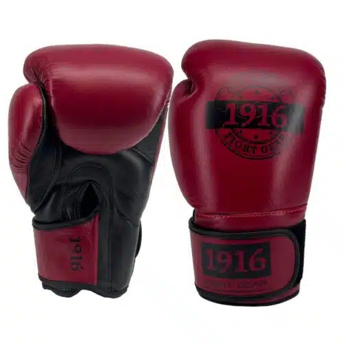 1916 fight gear bokshandschoenen glory maroon