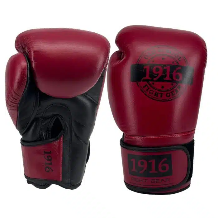 1916 fight gear bokshandschoenen glory maroon