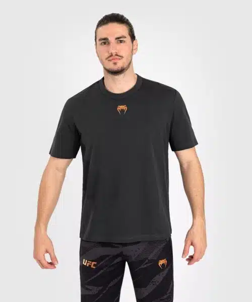 UFC Adrenaline By Venum Fight Week Mannen T-Shirt Met Korte Mouwen - Charcoal Grey