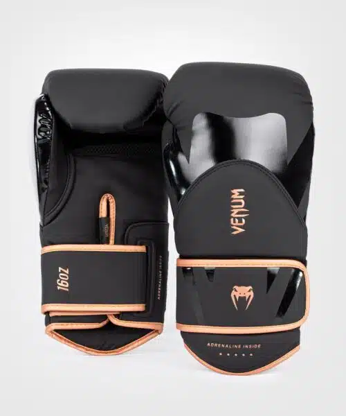Venum bokshandschoenen challenger 4.0 zwart/bronze