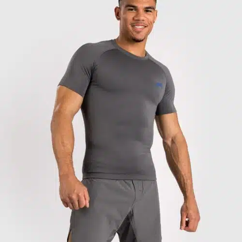Venum Contender Heren Rashguard met korte mouwen - Grijs