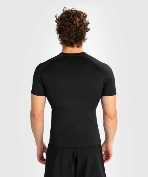 Venum Contender Heren Rashguard met korte mouwen - Zwart/Wit