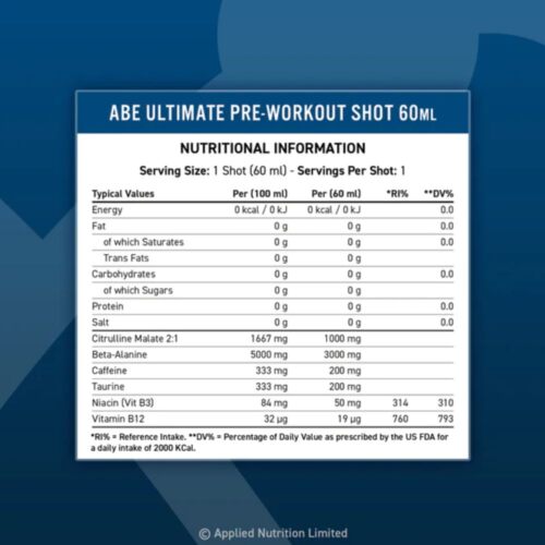 Applied nutriton ABE pre workout energy