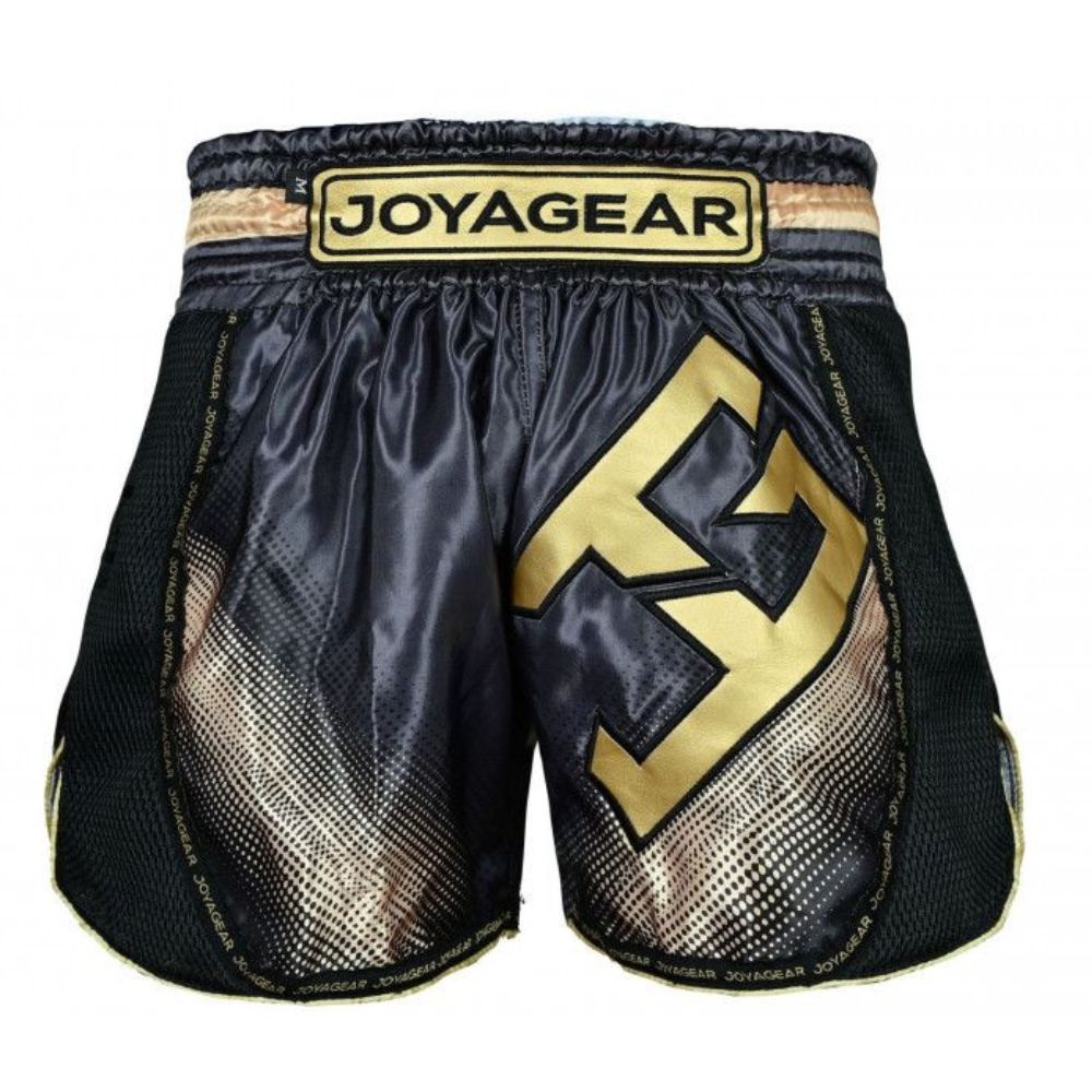 Joaygear kickboksbroek evolution zwart/goud