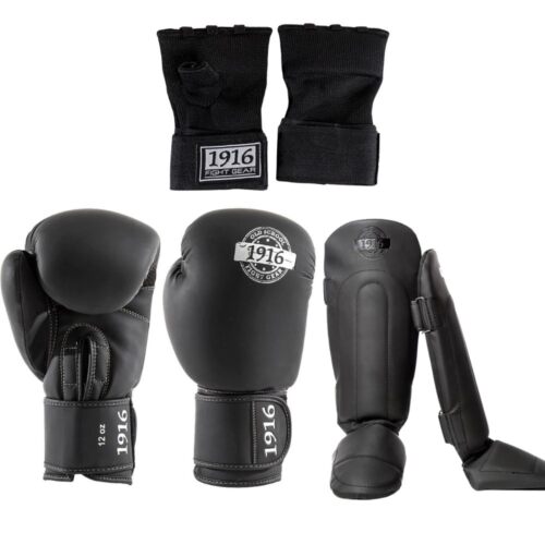 1916 Fight Gear Kickboks set slim fit zilver