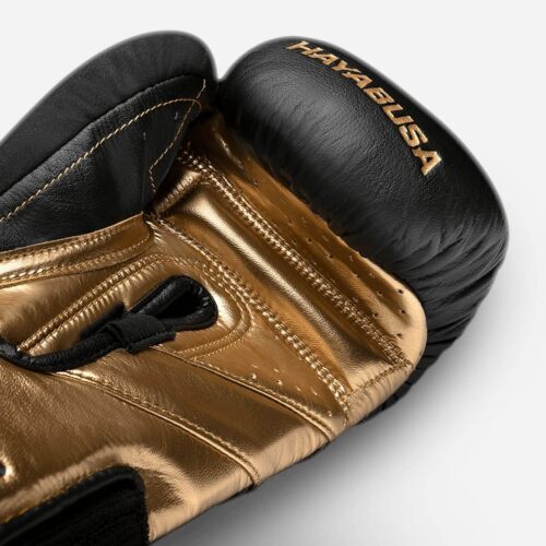 Hayabusa bokshandschoenen t3 blakc/gold