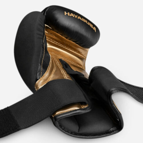 Hayabusa bokshandschoenen t3 blakc/gold
