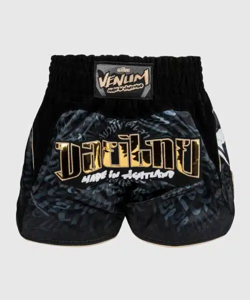 Venum muay thai short attack black/grey