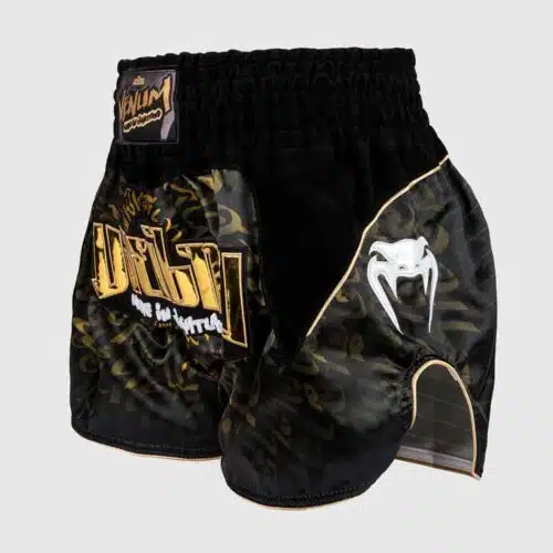 Venum muay thai short attack black/gold