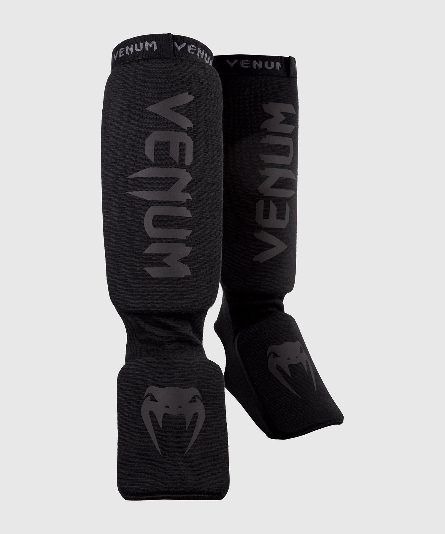 Venum scheenbeschermers kontact black