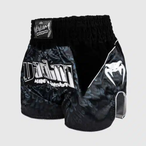Venum muay thai short attack black/silver