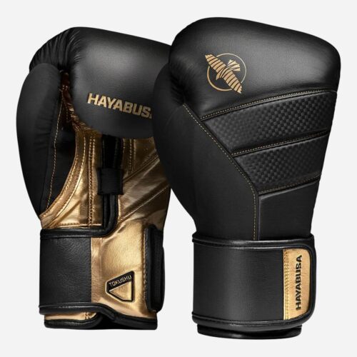 Hayabusa bokshandschoenen t3 blakc/gold
