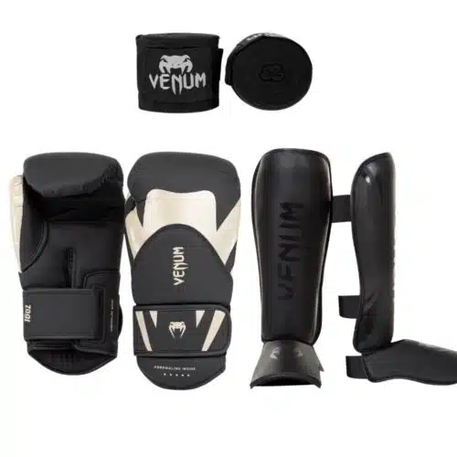 Challenger kickboks set black/beige