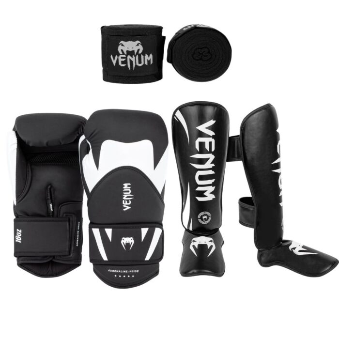 Challenger kickboks set black/white