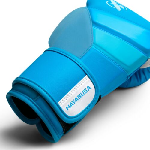 Hayabusa bokshandschoenen t3 neon blue