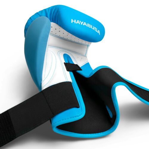 Hayabusa bokshandschoenen t3 neon blue