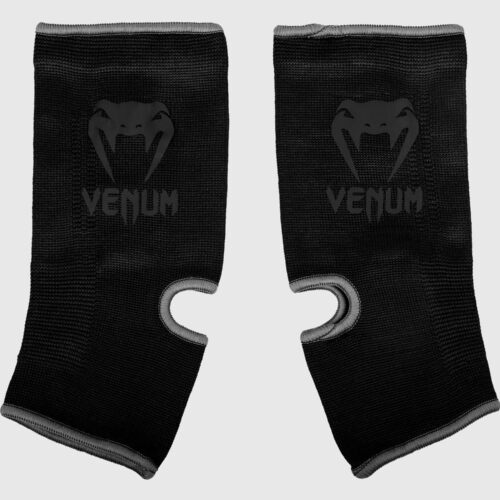 Venum Kontact Enkelbeschermers - Zwart/Zwart
