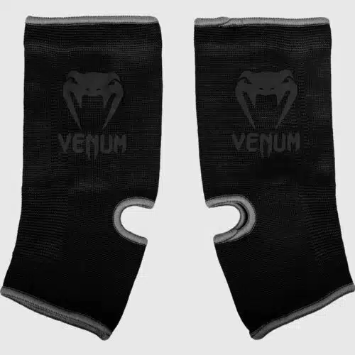 Venum Kontact Enkelbeschermers - Zwart/Zwart