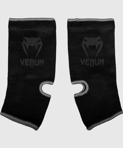 Venum Kontact Enkelbeschermers - Zwart/Zwart