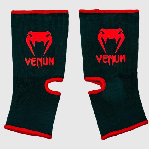 Venum Kontact Enkelbeschermers - Zwart/Rood