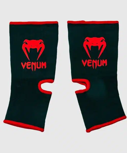 Venum Kontact Enkelbeschermers - Zwart/Rood