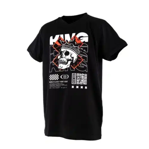 King pro boxing skull tshirt