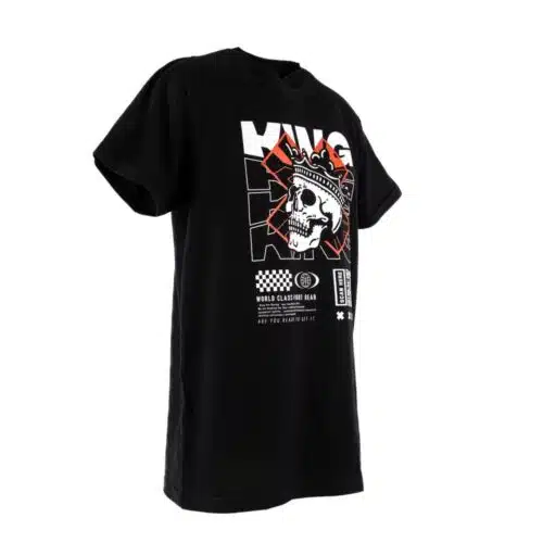 King pro boxing skull tshirt