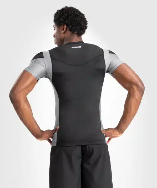 Venum Tempest Heren Rashguard Met Korte Mouwen - Zwart/Grijs