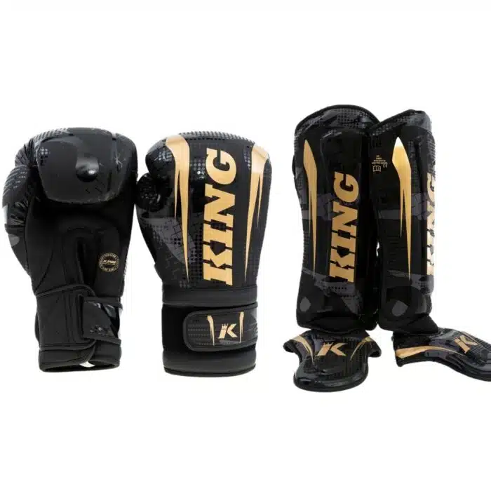 King pro boxing kickboks set shogun goud
