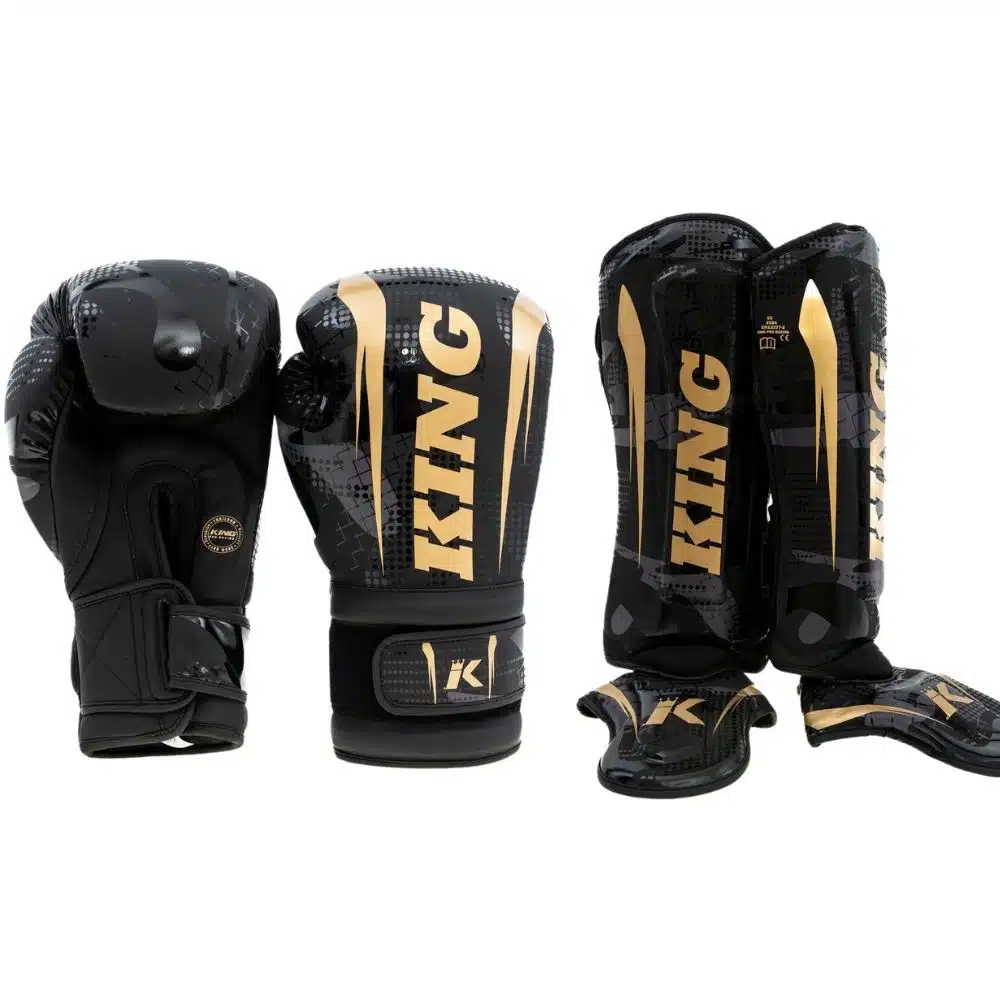 King pro boxing kickboks set shogun goud