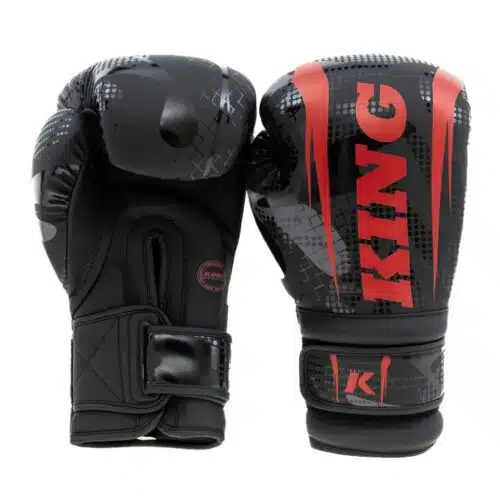 King bokshandschoenen shogun rood