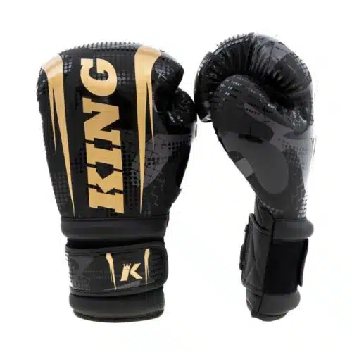 King bokshandschoenen shogun goud