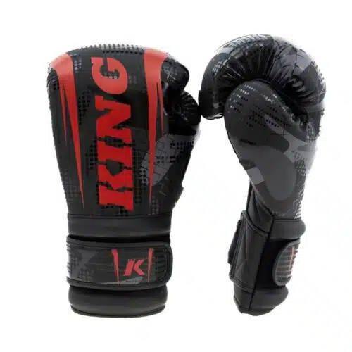 King bokshandschoenen shogun rood