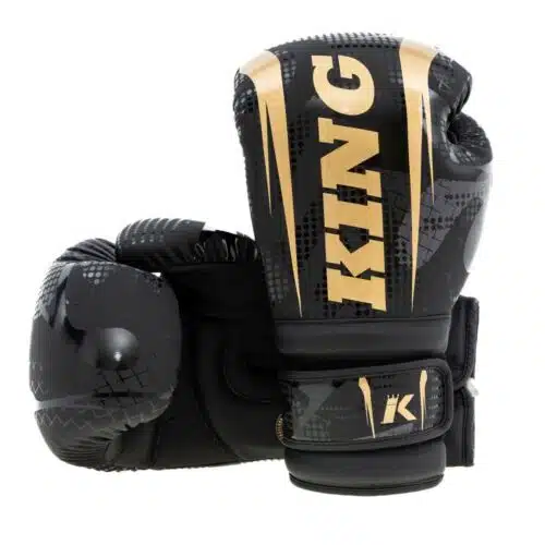 King bokshandschoenen shogun goud