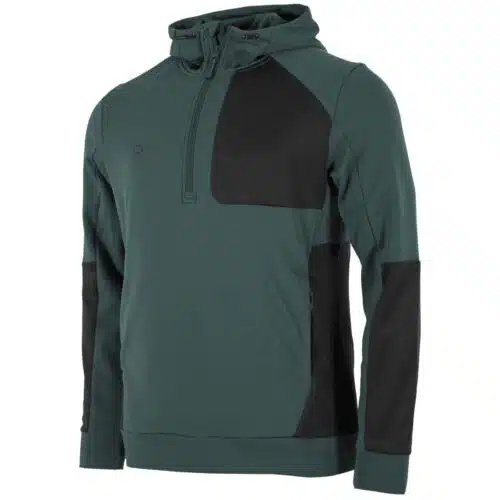 Stanno Plaza Brush Hooded Half Zip Top